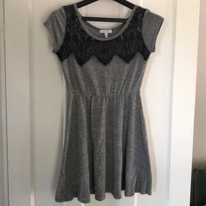 Delia’s gray summer dress